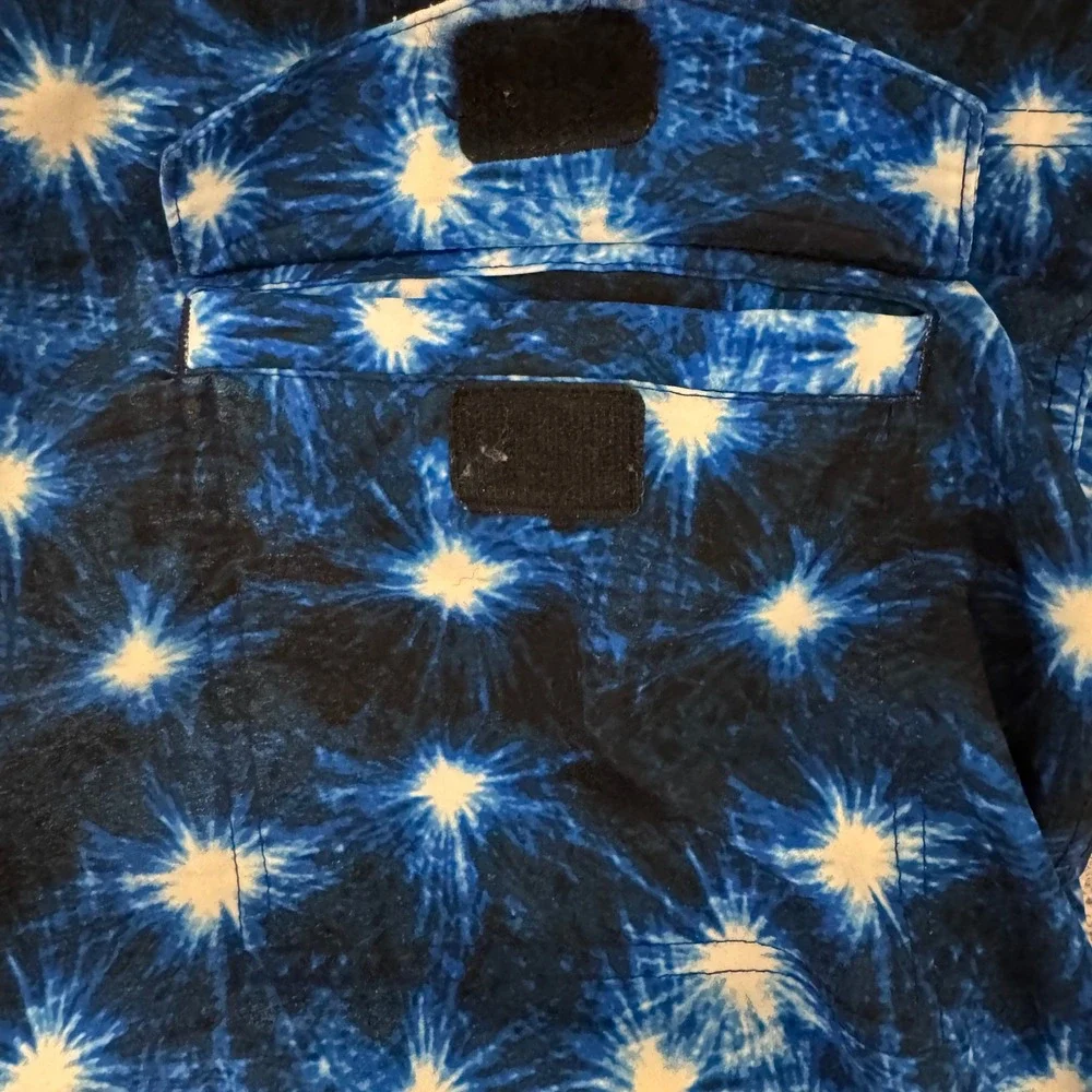 Burnside Swim Trunks American Flag Fireworks‎ Patriotic USA Size 32